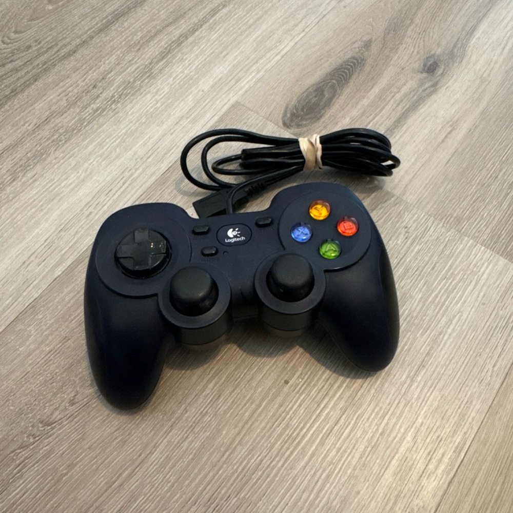 Logitech Black Wired Gaming Controller
